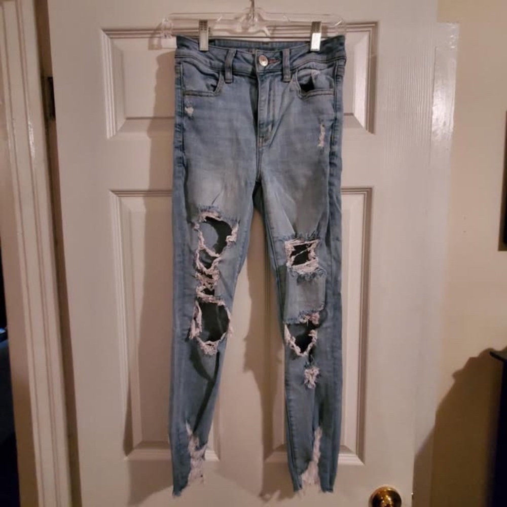 American eagle skinny jeans 4 R
